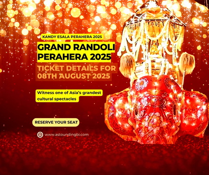 Randoli Perahera Day 5 – The Maha Randoli dazzles with unmatched glory, marking the spiritual high point of the festival with deep devotion and majestic tradition.